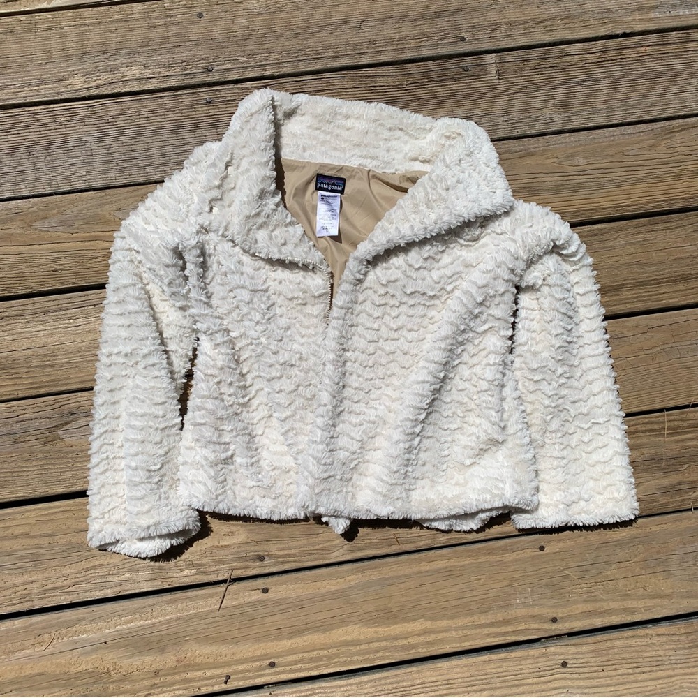 Patagonia cozy soft zip up sweater jacket